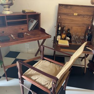 Melville & Moon Campaign Writing Desk