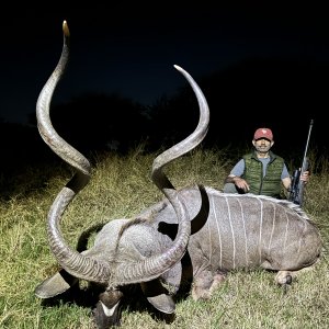 61 & 60 Inch Horn Kudu Hunt South Africa