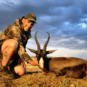 South Africa Hunting Black Springbok