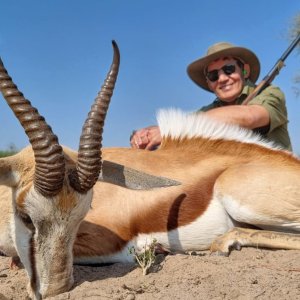 Springbok Hunt Kalahari South Africa