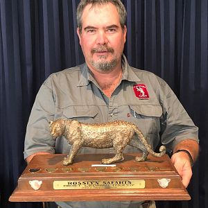 Award for the best Leopard harvested in 2018