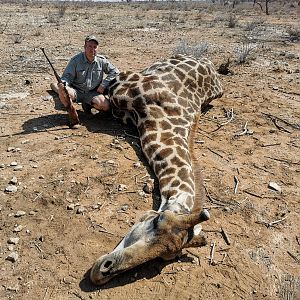 Namibia Hunt Giraffe