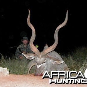 Bow Hunting Greater Kudu in Namibia
