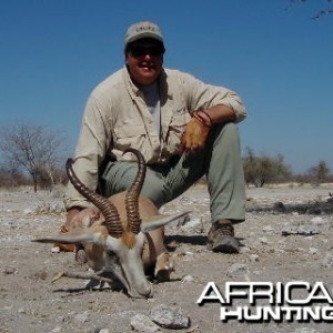 Springbok Hunting in Namibia
