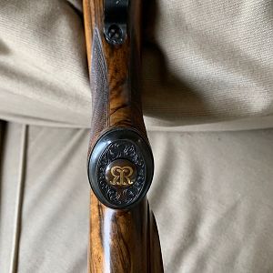 John Rigby & Co 416 Rigby rifle on a Double Square Bridge Magnum Mauser Action