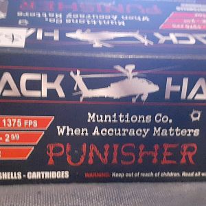 Black Hawk Punishers slugs