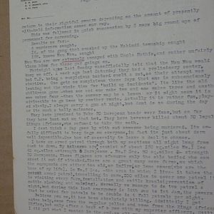 Letters during 'The Emergency'