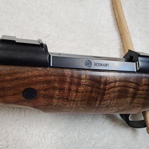 Heym Express Martini 404 Jeffery Rifle with 24" Barrel