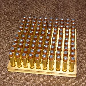 100 rounds 400 gr Speer flat nose soft point