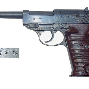 Walther P38 Wehrmacht Semi Automatic Pistol