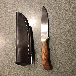 Safari Knife made by Von Gruff