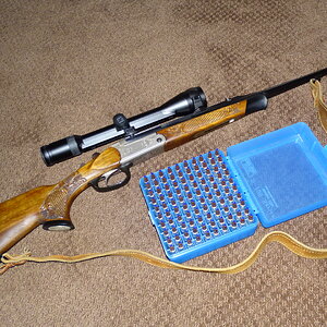 Blaser K77 Single shot Rifle in .308 Winchester with 25,6" barrel