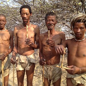 Bushmans on Botswana Tour