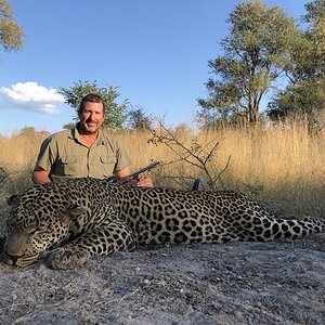 Leopard Hunt Caprivi Bwabwata National Park Namibia