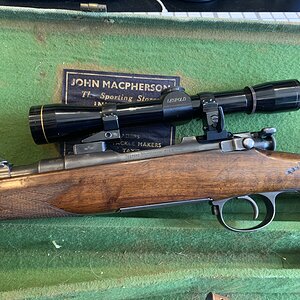 Vintage Westley Richards Mannlicher-schoenauer Takedown In 6.5x54ms Rifle