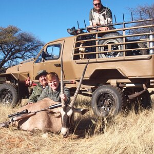 Gembsbok Hunting South Africa