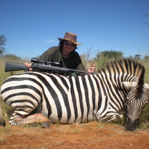Hunting Burchell Zebra