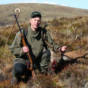 Hunting Red Stag in Scotland