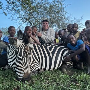 Grant's Zebra Hunt Uganda