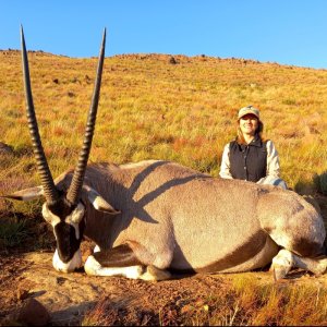 Gemsbok Hunt Eastern Cape South Africa