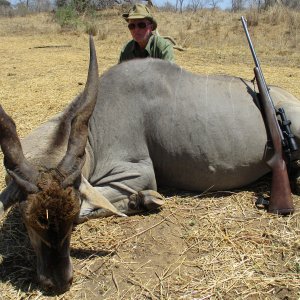 Eland Hunt Central Mozambique
