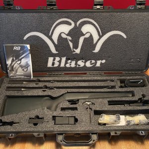 Blaser R8 Rifle With 2 Barrels