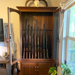 Rifle Display Cabinet