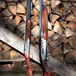 Richland Arms AKA Pedersoli 828 28ga & Browning Gold Hunter 12 ga Rifles