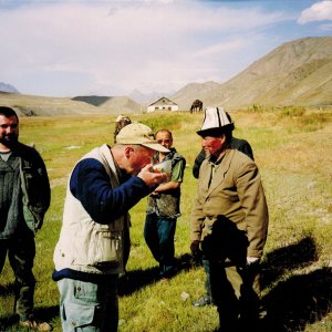 Drinking Kumis Kyrgyzstan