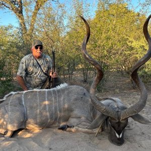 63 Inch Kudu Hunt Botswana