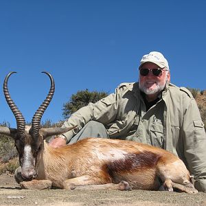 Copper Springbuck hunted with Andrew Harvey Safaris