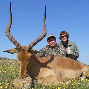 Impala hunted with Andrew Harvey Safaris