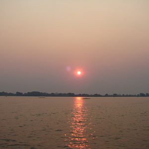 Sunrise on the Zambezi - Mozambique