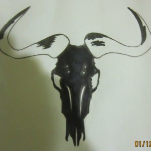 African Hunting Decal Sticker