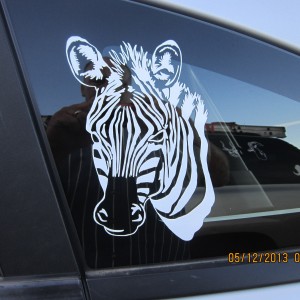 Zebra Decal Stickers