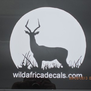 Silhouette Impala Decal Stickers