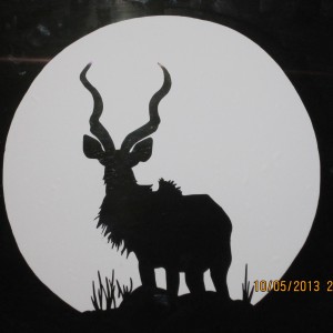 Kudu Decal Stickers