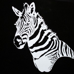 Zebra Decal Stickers