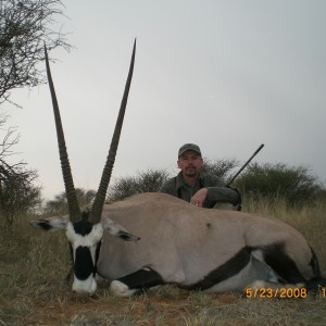 Gemsbok hunt in Northwest Province SA