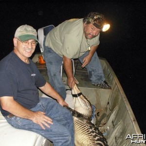 First Gator Hunt with Bwananelson