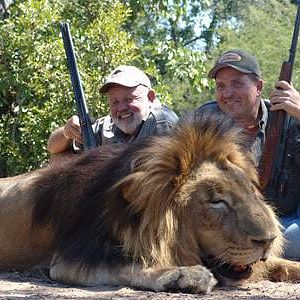 Lion Hunt Zimbabwe