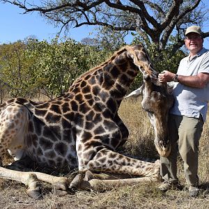 Hunt Giraffe in South Africa