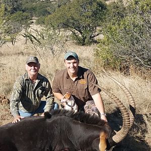 Namibia Hunting Sable Antelope
