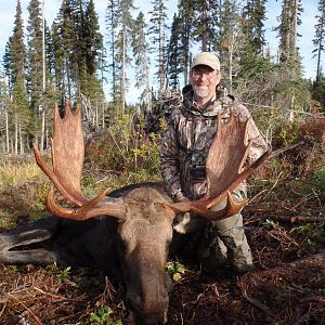 Hunt BC Moose in Canada