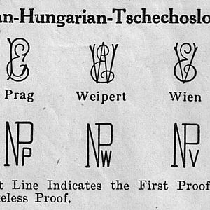 Principal Proof Marks of Mannlicher Schönauer from the 1939 Stoeger