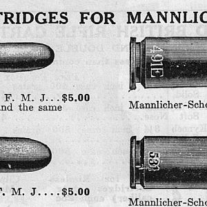 Rimless Cartridges for Mannlicher Schönauer Rifles