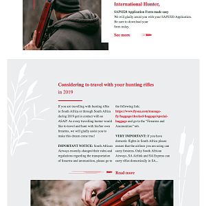 Considering to travel with your hunting rifles in 2019