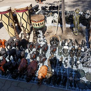 Crafts Market in Livingstone Zambia