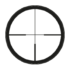Leica reticle 4a LRS without illuminated dot (ER)