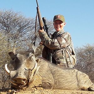 Namibia Hunting Warthog